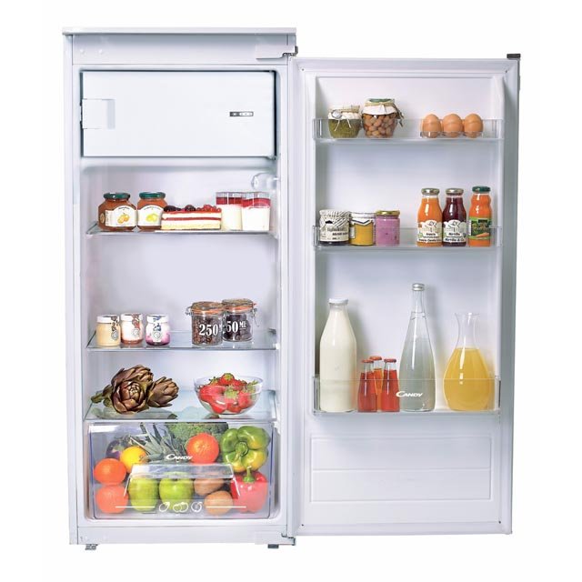 Встроенный холодильник Candy CIO 225 NE, 179 л, H 122 см, класс F, белый